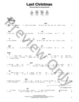 Last Christmas Guitar and Fretted sheet music cover